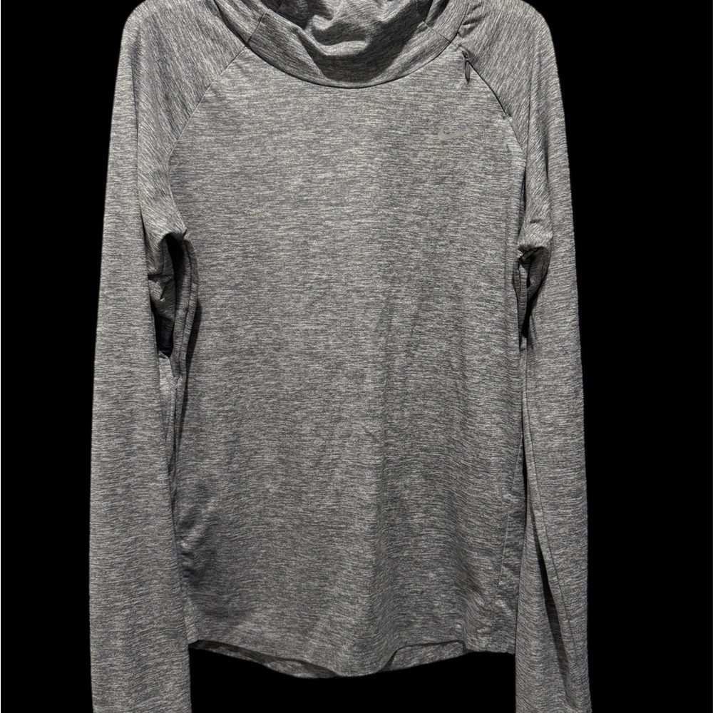 Nike Gray Women's Long Sleeve Top